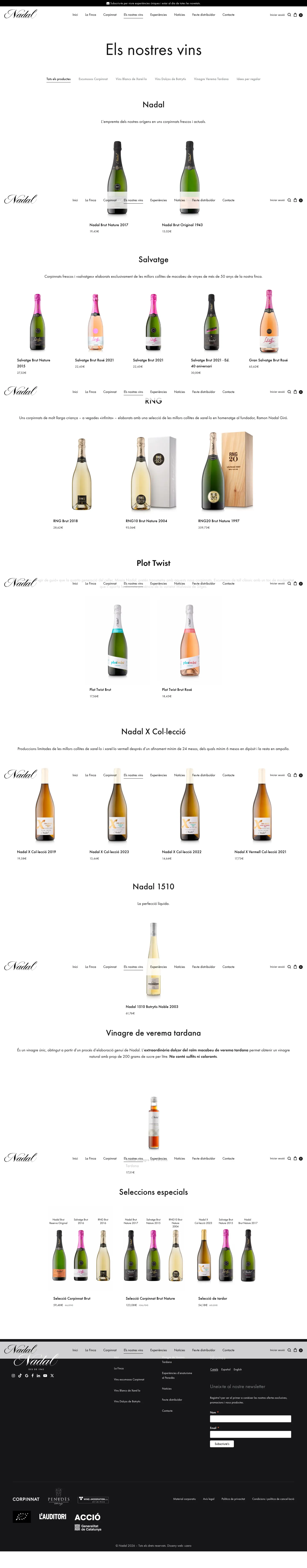 Nadal · nadal.com/els-nostres-vins