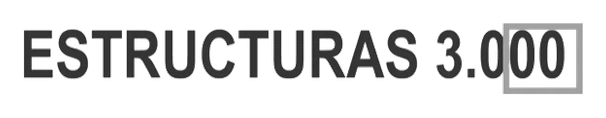 Estructuras 3000