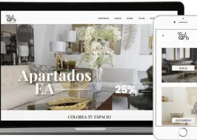 El Armario: Diseño web eCommerce