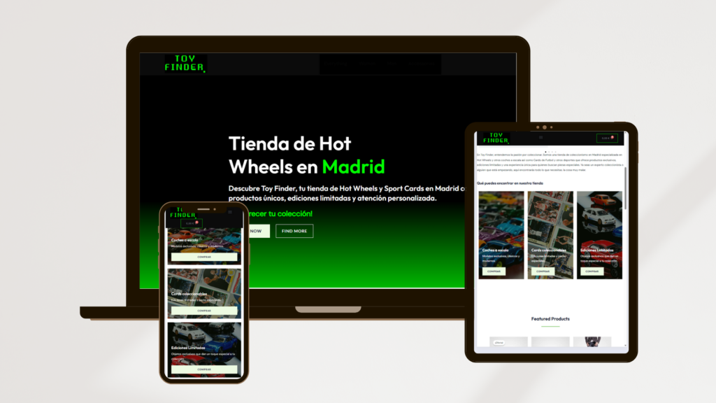 toy finder SEO per Botiga de Col·leccionisme i Joguines Exclusives
