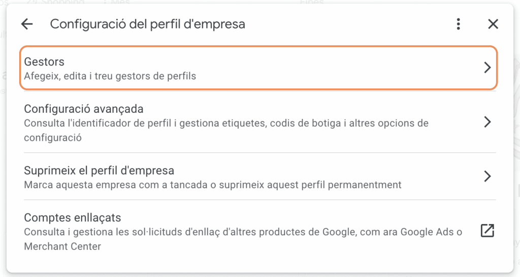How to Share a Google My Business Page Manage Google My Business Users How to share a Google My Business page