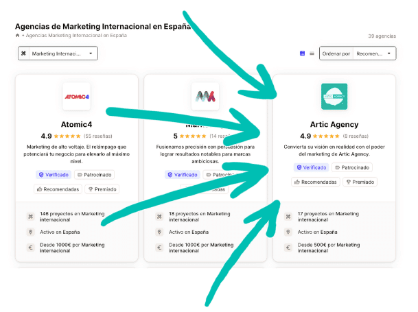 Arctic Agency among the best digital marketing agencies in Spain 2023 Best marketing agencies: Arctic Agency among the best digital marketing agencies in Spain in 2023
