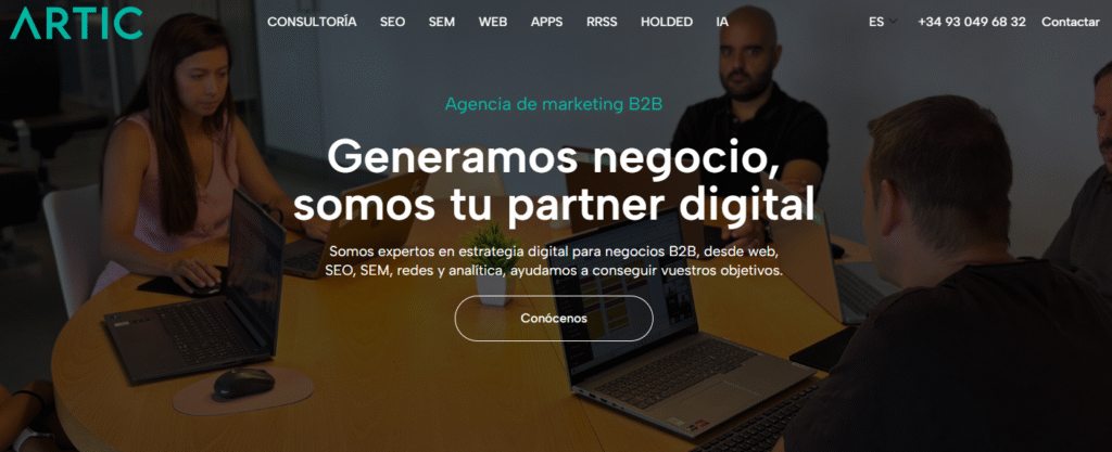 artic - best B2B marketing agencies in Barcelona