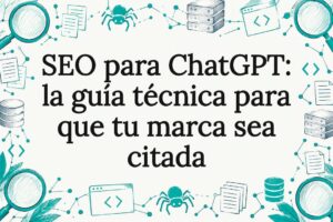 Targeta informativa sobre SEO per a ChatGPT